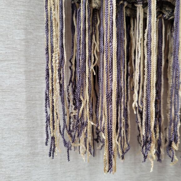 CBK Silk Paisley Tapestry Fringe Shawl Scarf - Picture 14 of 15